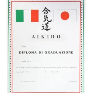 Diploma Aikido Graduazione Itaki
