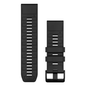 CINTURINO 26MM QUICKFIT BLACK SILICONE