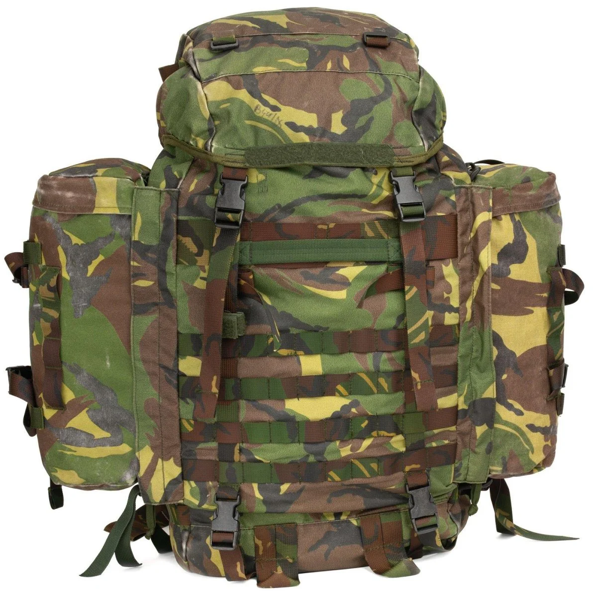 Genuine Dutch Army rucksack woodland combat backpack 60l tactical daypack NEW - immagine 2