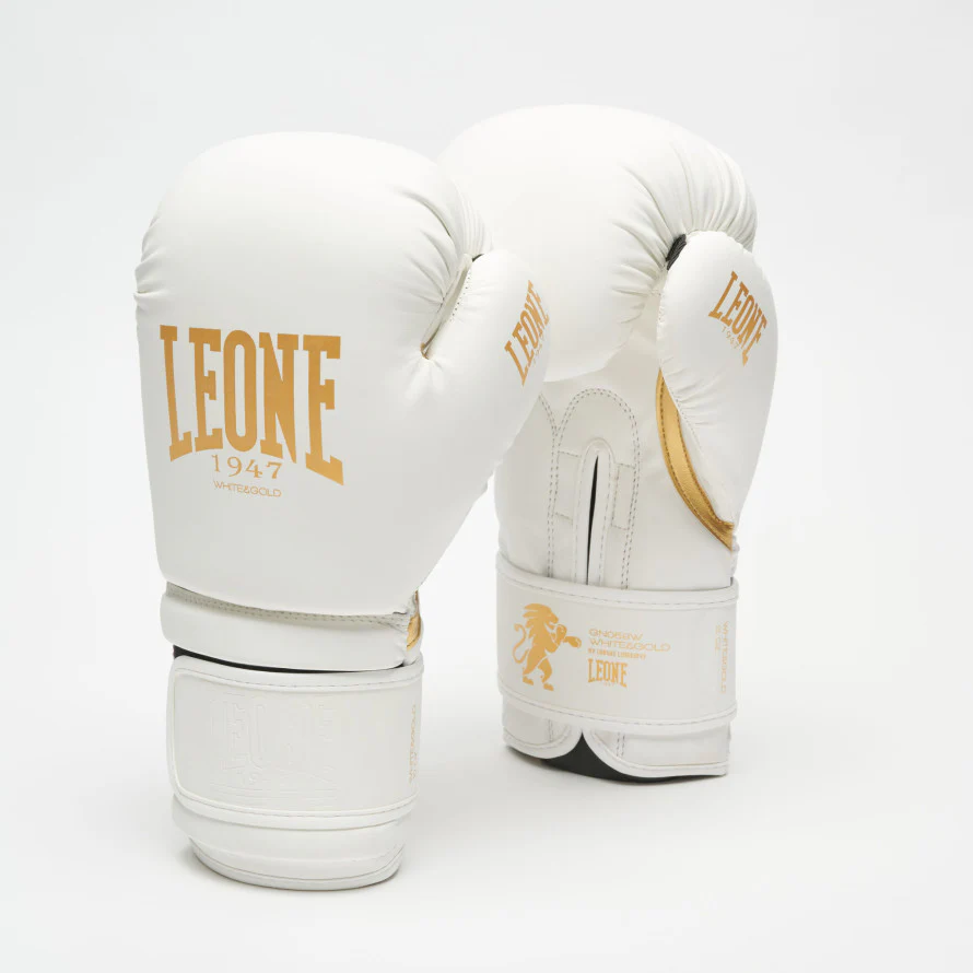Guantoni Leone Bianco Oro - immagine 2