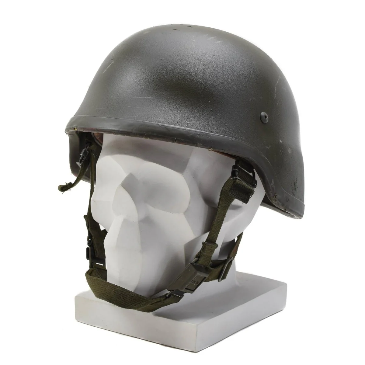 Original German Military M92 Combat Helmet Kevlar Balistic Army Issue Olive - immagine 2