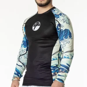 Rashguard Tokaido Tsunami a Maniche Lunghe