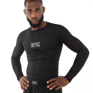 Rashguard Performance Maniche Lunghe Metal Boxe | Protezione Integrale